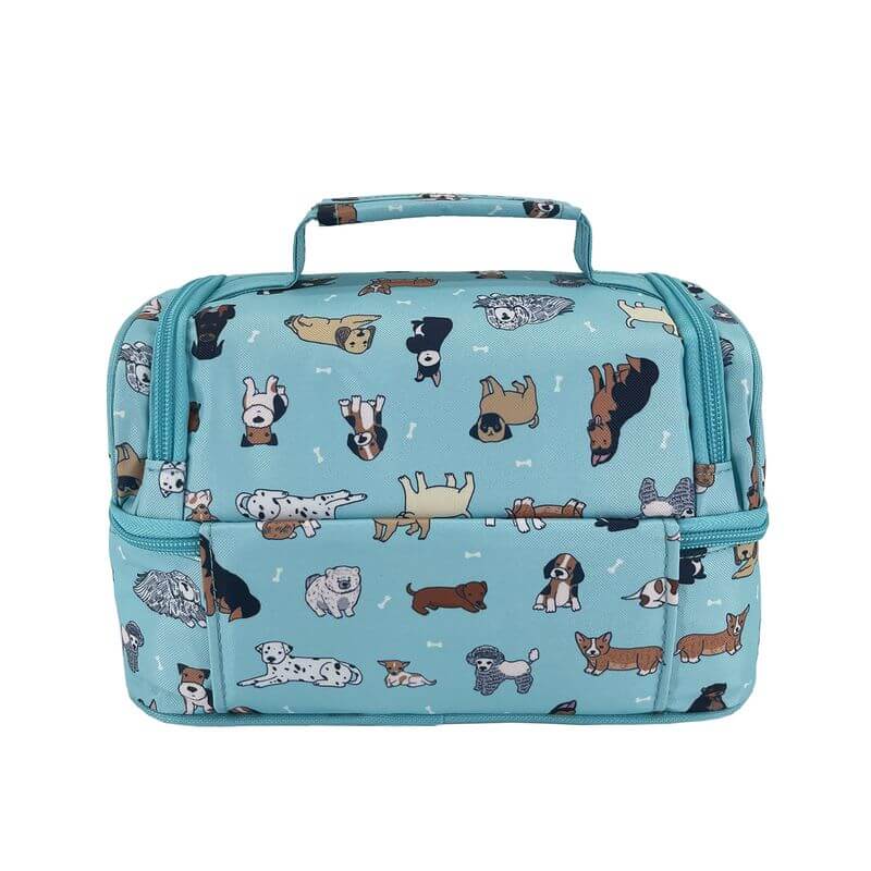 Insulated 2 Compartment Kids Lunch Bag Puppies - LIFESTYLE - Lunch - Soko and Co