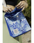 Insulated Lunch Cooler Satchel Bag Peacocks - LIFESTYLE - Lunch - Soko and Co