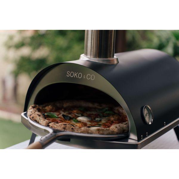 Jiko Portable Woodfired Pizza Oven With Revolving Stone and Pizza Peel - KITCHEN - Entertaining - Soko and Co