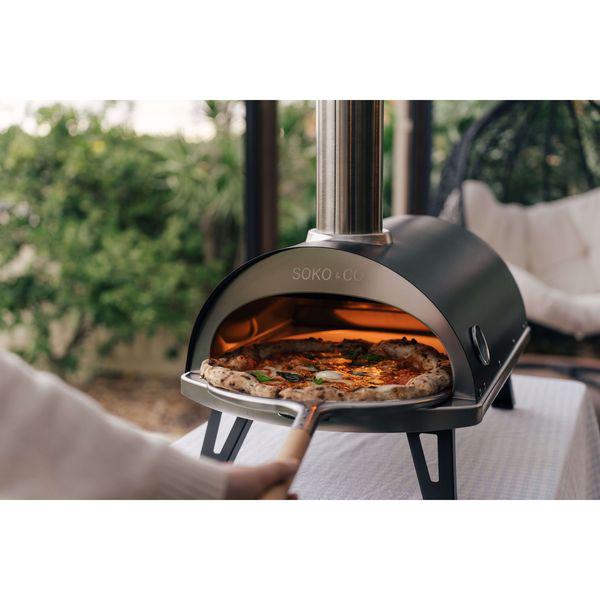 Jiko Portable Woodfired Pizza Oven With Revolving Stone and Pizza Peel - KITCHEN - Entertaining - Soko and Co