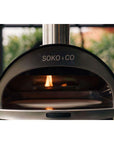 Jiko Portable Woodfired Pizza Oven With Revolving Stone and Pizza Peel - KITCHEN - Entertaining - Soko and Co