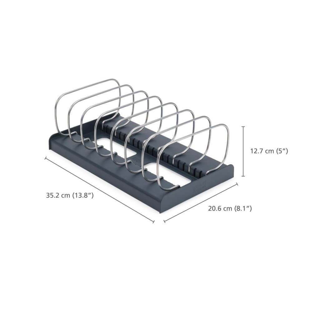 Joseph Joseph Adjustable Baking Tray Organiser Grey - KITCHEN - Shelves and Racks - Soko and Co