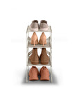 Joseph Joseph Adjustable Shoe Rack Ecru - WARDROBE - Shoe Storage - Soko and Co