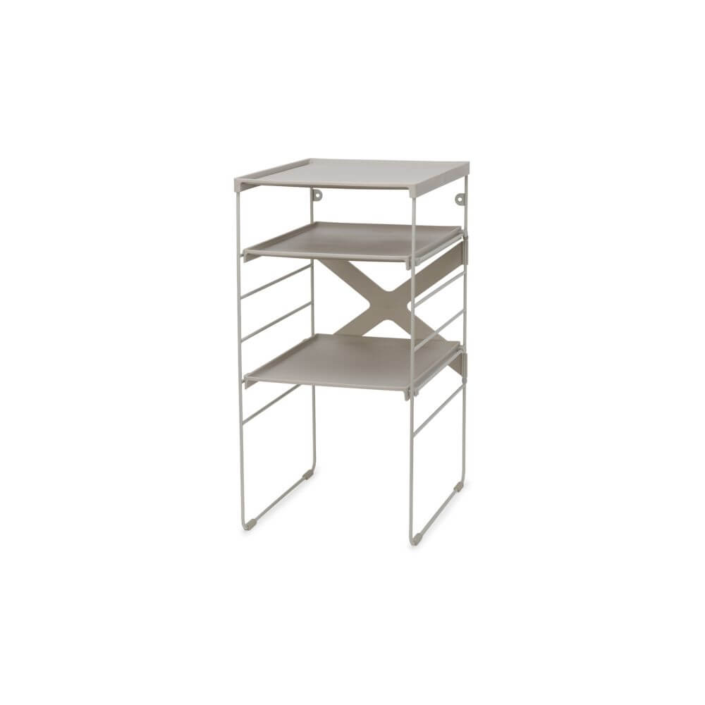 Joseph Joseph Adjustable Shoe Rack Ecru - WARDROBE - Shoe Storage - Soko and Co