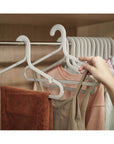 Joseph Joseph Anti-Tangle Clothes Hanger Ecru 5 Pack - WARDROBE - Clothes Hangers - Soko and Co