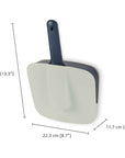 Joseph Joseph CleanStore Wall Mounted Dustpan & Brush Blue - LAUNDRY - Cleaning - Soko and Co