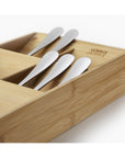 Joseph Joseph DrawerStore Wide Compact Cutlery Tray Bamboo - KITCHEN - Cutlery Trays - Soko and Co