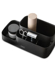 Joseph Joseph EasyStore Bathroom Storage Caddy Matte Black - BATHROOM - Toothbrush Holders - Soko and Co