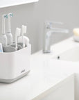 Joseph Joseph EasyStore Large Toothbrush Caddy Grey - BATHROOM - Toothbrush Holders - Soko and Co