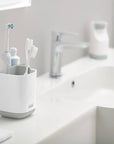 Joseph Joseph EasyStore Small Toothbrush Caddy Grey - BATHROOM - Toothbrush Holders - Soko and Co