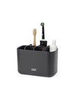 Joseph Joseph EasyStore Toothbrush Caddy Large Matte Black - BATHROOM - Toothbrush Holders - Soko and Co