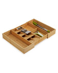 Joseph Joseph Expandable Bamboo Cutlery and Utensil Organiser - KITCHEN - Cutlery Trays - Soko and Co