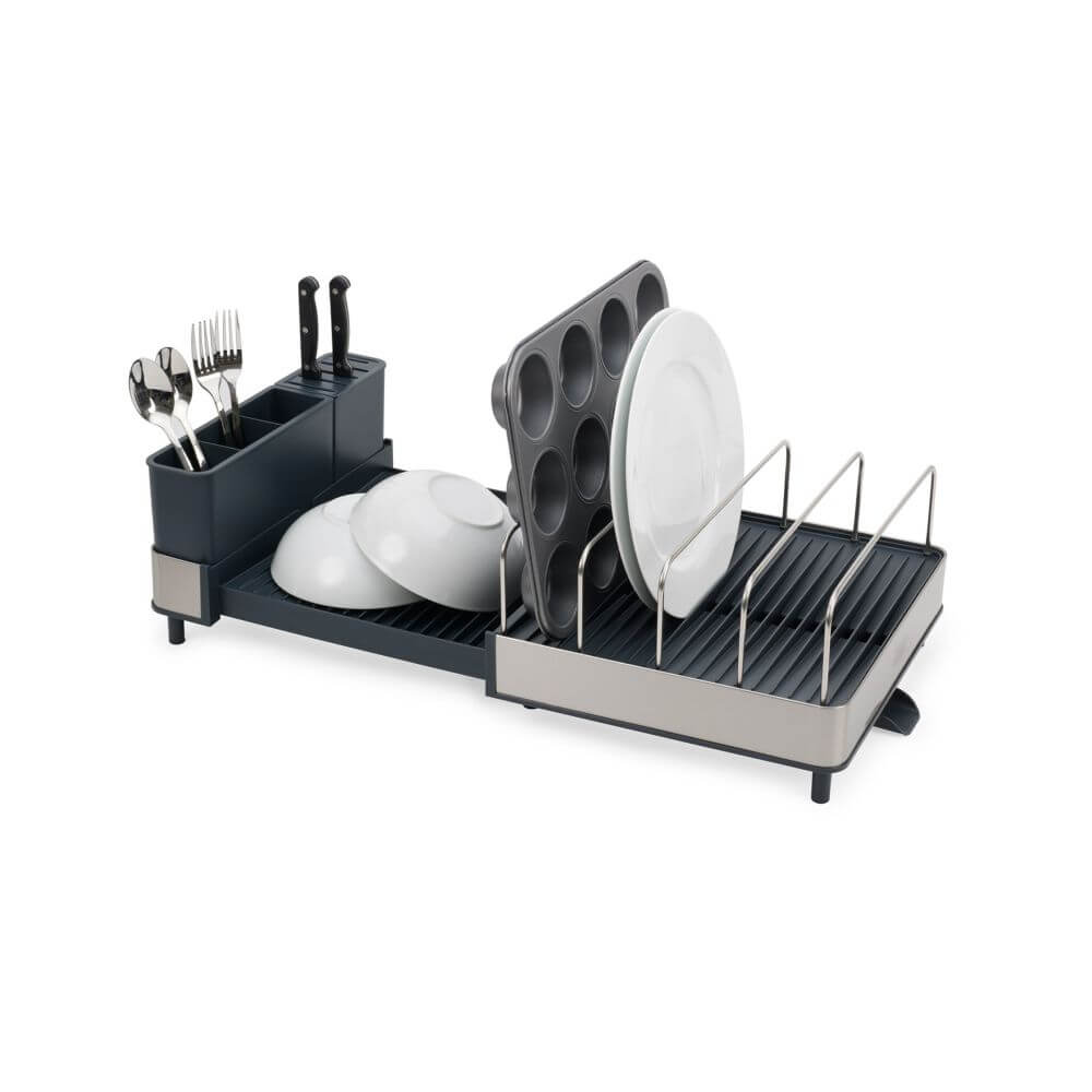 Joseph Joseph Extend Max Expandable Dish Rack Stainless Steel - KITCHEN - Dish Racks and Mats - Soko and Co