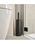 Joseph Joseph Flex 360 Luxe Toilet Brush Matte Black - BATHROOM - Toilet Brushes - Soko and Co