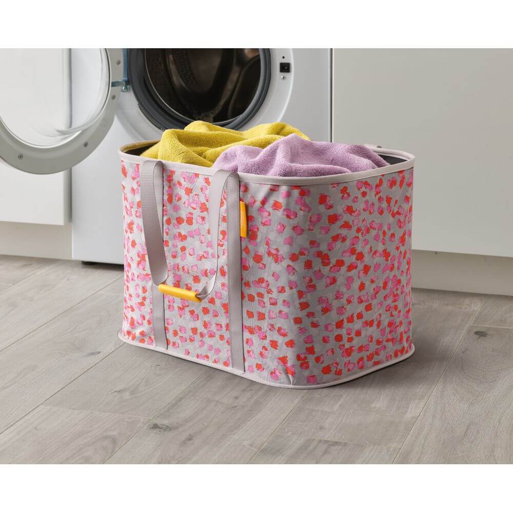 Joseph Joseph Hold-All Max 55L Collapsible Laundry Basket Peach Blossom - LAUNDRY - Baskets and Trolleys - Soko and Co