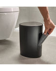 Joseph Joseph Luxe 5L Pedal Bin Matte Black - BATHROOM - Bins - Soko and Co