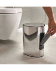 Joseph Joseph Luxe 5L Pedal Bin Stainless Steel - BATHROOM - Bins - Soko and Co