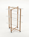 Karisma 3 Tier Tower Clothes Airer Cherry Wood - LAUNDRY - Airers - Soko and Co