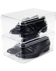 Large Acrylic Shoe Boxes 3 Pack - WARDROBE - Shoe Storage - Soko and Co