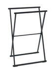 Lava 2 Rail Folding Towel Rack Matte Black - BATHROOM - Towel Racks - Soko and Co