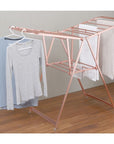 Limited Edition Aluminium A-Frame Clothes Airer Rose Gold - LAUNDRY - Airers - Soko and Co