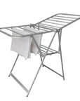 Limited Edition Aluminium A-Frame Clothes Airer Silver - LAUNDRY - Airers - Soko and Co