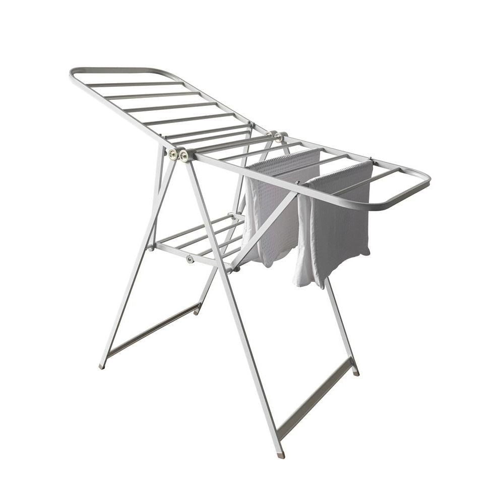 Limited Edition Aluminium A-Frame Clothes Airer Silver - LAUNDRY - Airers - Soko and Co