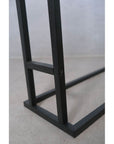 Limited Edition Wide Towel Rack Bamboo and Matte Black - BATHROOM - Towel Racks - Soko and Co