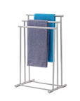 Lioni 3 Rail Freestanding Stainless Steel Towel Rack - BATHROOM - Towel Racks - Soko and Co