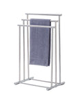 Lioni 3 Rail Freestanding Stainless Steel Towel Rack - BATHROOM - Towel Racks - Soko and Co