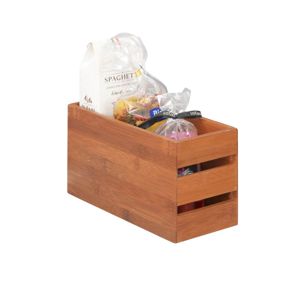 Madeira Stacking Bamboo Storage Crates Small - HOME STORAGE - Baskets and Totes - Soko and Co