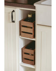 Madeira Stacking Bamboo Storage Crates Small - HOME STORAGE - Baskets and Totes - Soko and Co