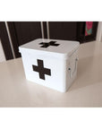 Medicine Box With Dividers White - LAUNDRY - Accessories - Soko and Co