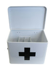 Medicine Box With Dividers White - LAUNDRY - Accessories - Soko and Co