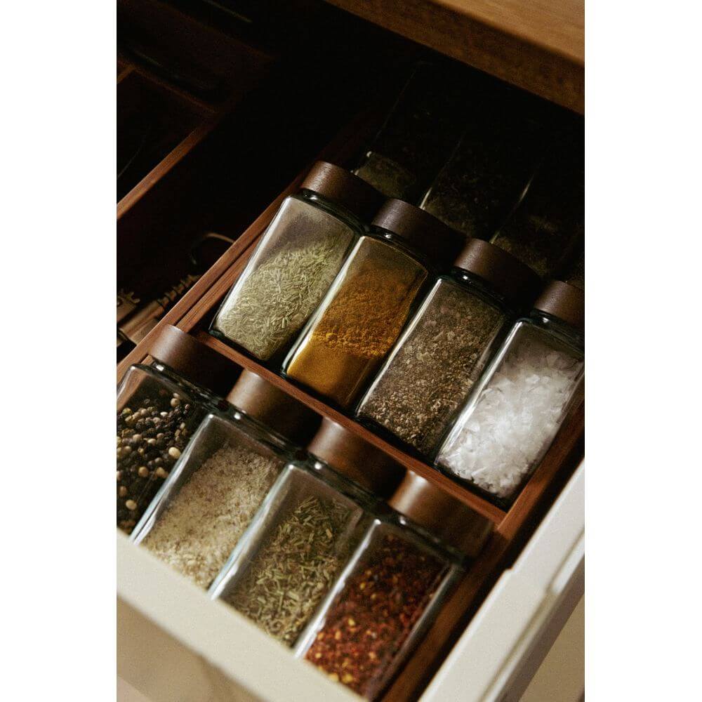 Mera In-Drawer Spice Rack Bamboo - KITCHEN - Spice Racks - Soko and Co