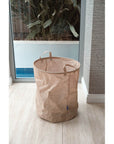 Messina 70L Linen Laundry Hamper Beige - LAUNDRY - Hampers - Soko and Co