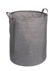 Messina 70L Linen Laundry Hamper Grey - LAUNDRY - Hampers - Soko and Co