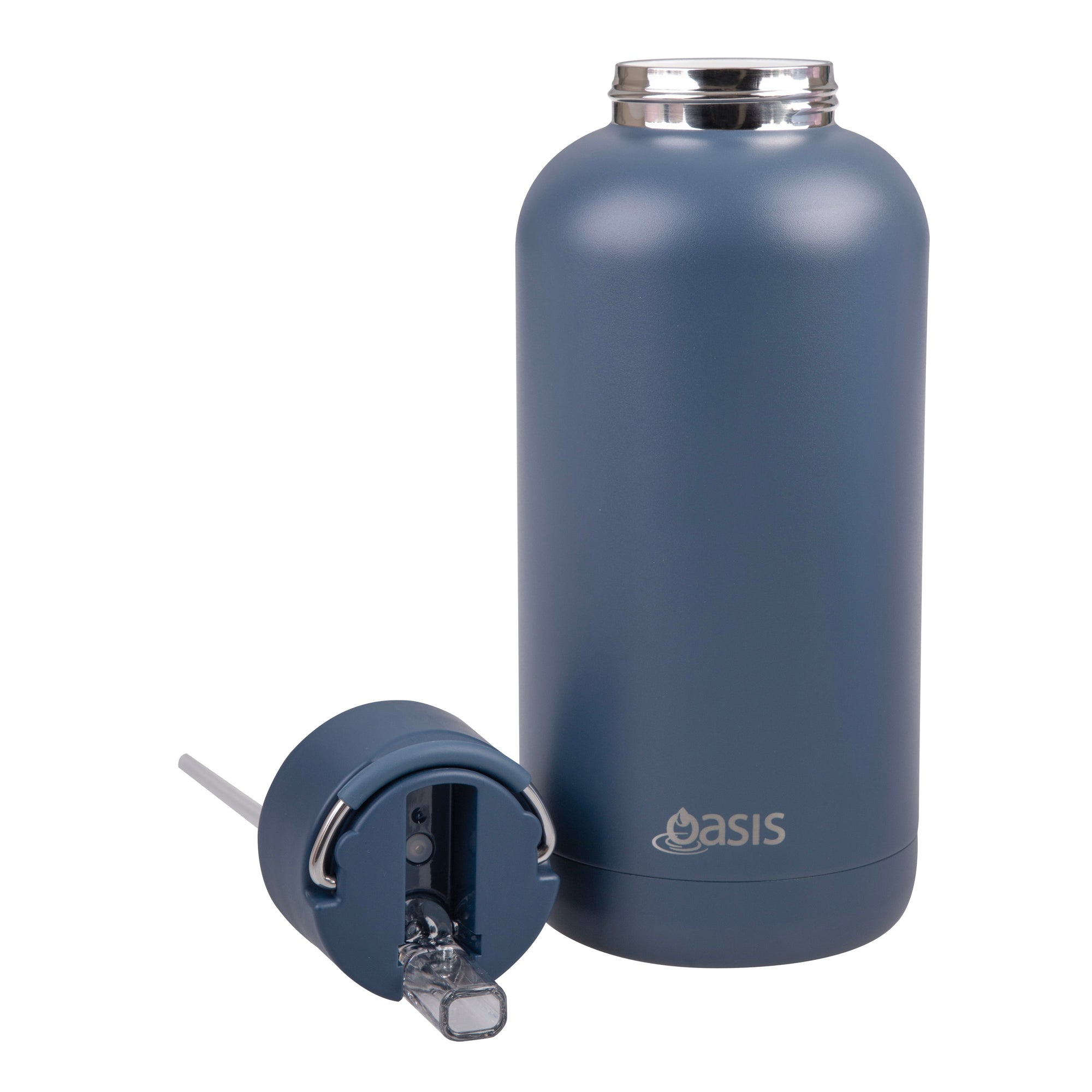 Moda 1.5L Ceramic Lined Insulated Water Bottle Indigo - LIFESTYLE - Water Bottles - Soko and Co