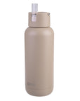 Moda 1L Ceramic Lined Insulated Water Bottle Latte - LIFESTYLE - Water Bottles - Soko and Co