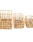 Newport Medium Rectangular Hyacinth Storage Basket - HOME STORAGE - Baskets and Totes - Soko and Co