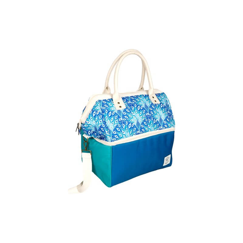 Noosa Premium Picnic Cooler Bag Peacocks - LIFESTYLE - Picnic - Soko and Co