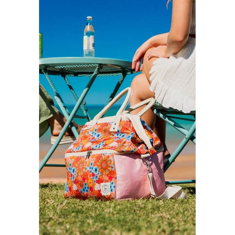 Noosa Premium Picnic Cooler Bag Retro Springs - LIFESTYLE - Picnic - Soko and Co