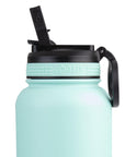 Oasis 1.1L Insulated Challenger Water Bottle with Straw Green - LIFESTYLE - Water Bottles - Soko and Co