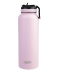 Oasis 1.1L Insulated Challenger Water Bottle with Straw Pink - LIFESTYLE - Water Bottles - Soko and Co