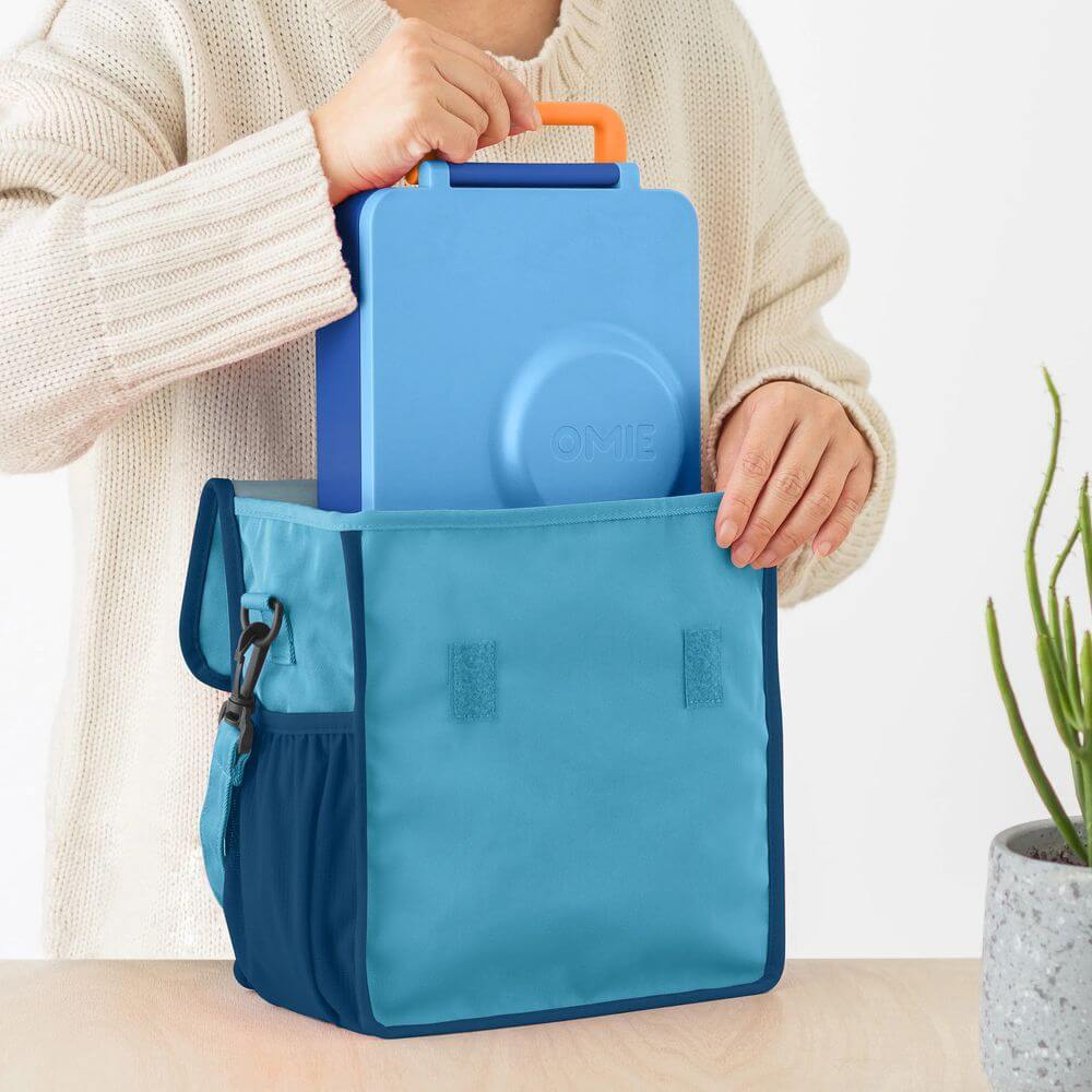 OmieTote Insulated Lunch Bag Blue - LIFESTYLE - Lunch - Soko and Co