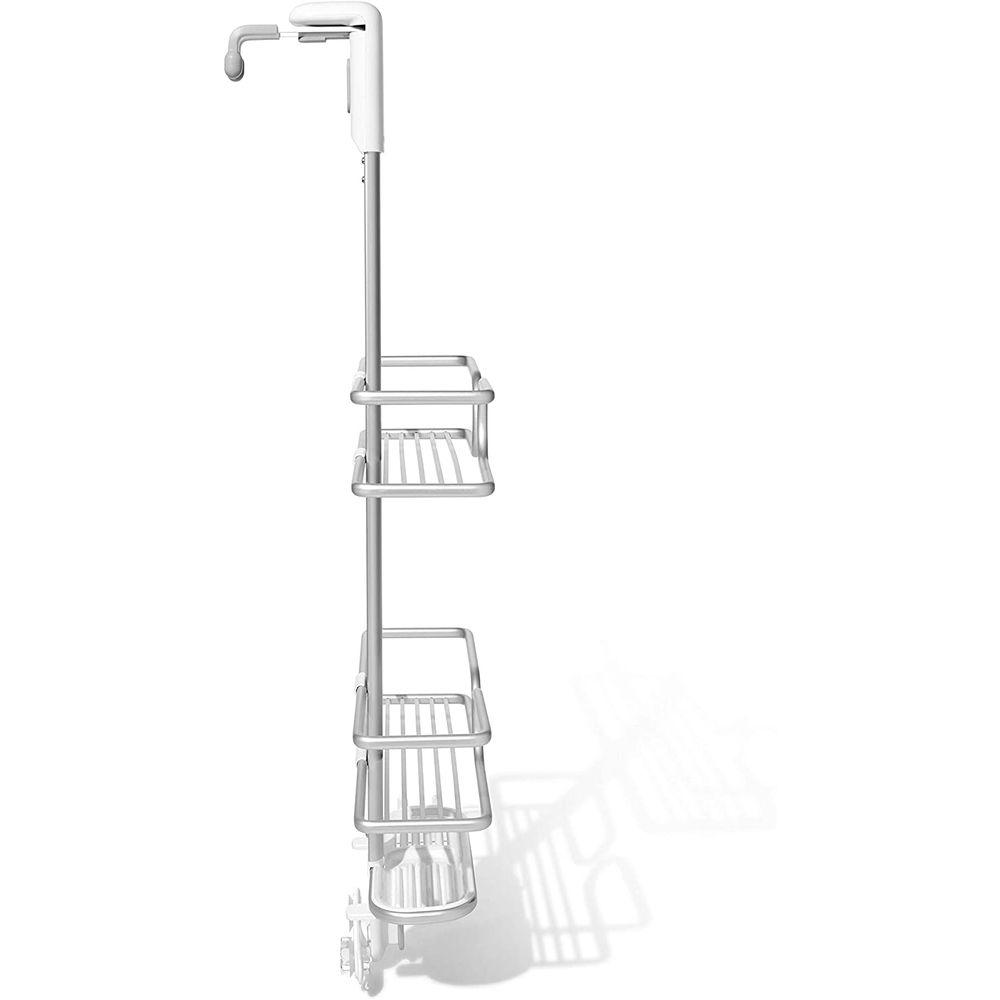 OXO 3 Tier Aluminium Over Door Shower Caddy - BATHROOM - Shower Caddies - Soko and Co