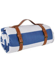 Picnic Blanket With Carry Strap Hamptons Blue - LIFESTYLE - Picnic - Soko and Co