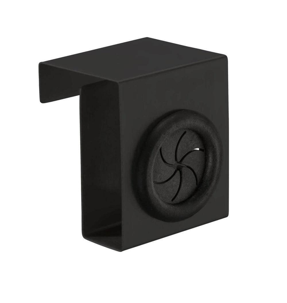 Push In Over Door Tea Towel Holder Matte Black - KITCHEN - Sink - Soko and Co