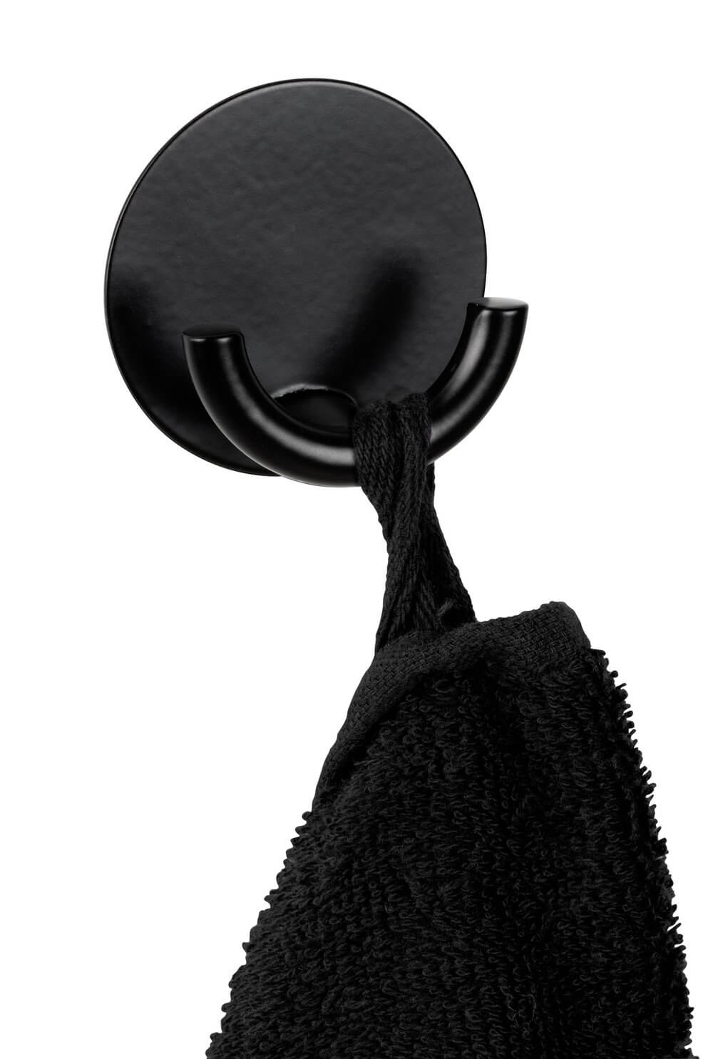 Rondo Turbo Lock Hook Matte Black - BATHROOM - Suction - Soko and Co