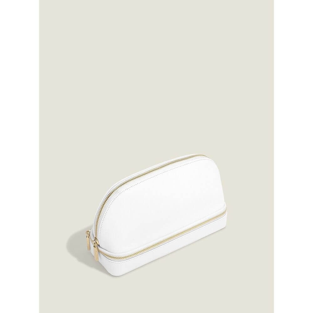 Stackers Jewellery Makeup Bag White - BATHROOM - Makeup Storage - Soko and Co